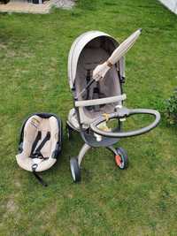 Stokke Xplory V4 w kolorze bezowym