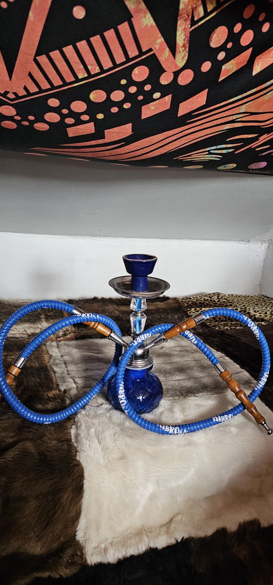 Narguile/shisha de 2 mangueiras