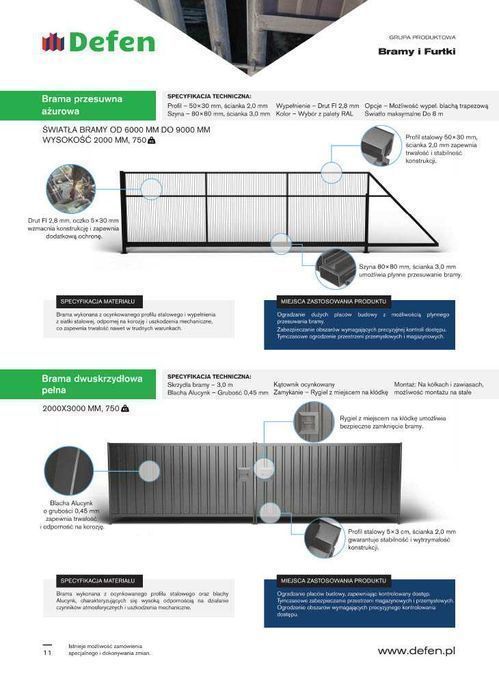 Ogrodzenie Tymczasowe/Budowlane/Barierki/Bramy