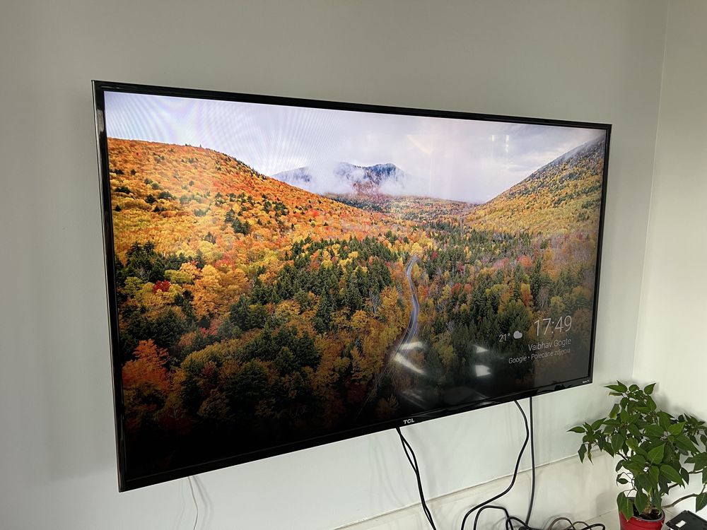 TV TCL 55P605 55' 4K ROKU TV HDR Menu ENG No Tuner