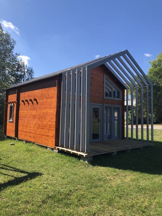 Domek drewniany letniskowy 5x7 Stodoła