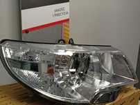 Skoda Superb 2 08-13  Lampa/Reflektor  prawy /H7+H3