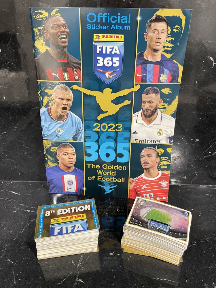 Повна колекція журналу Panini FIFA 365 2023