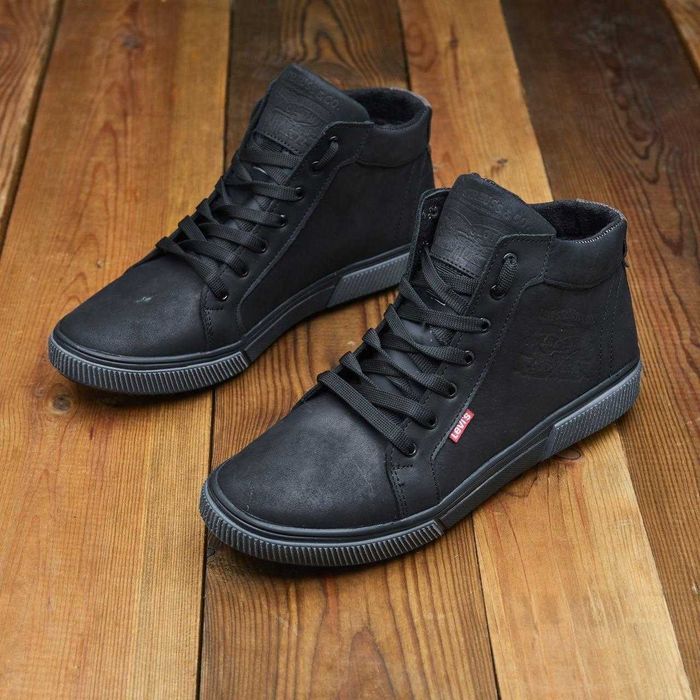 Черевики теплі зимові  Levi’s Ваша сеть ! предлагает кожаную обувь