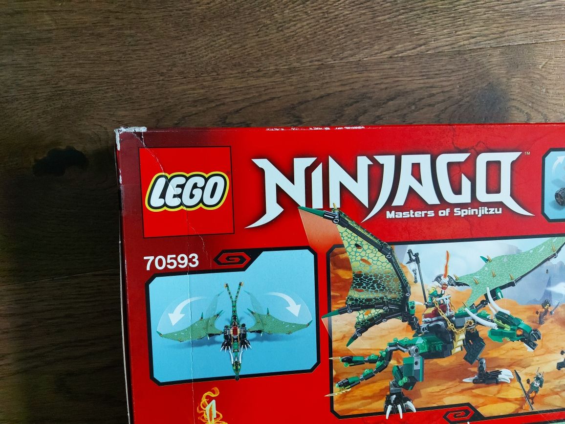 LEGO Ninjago 70593 Zielony Smok Nrg - unikat