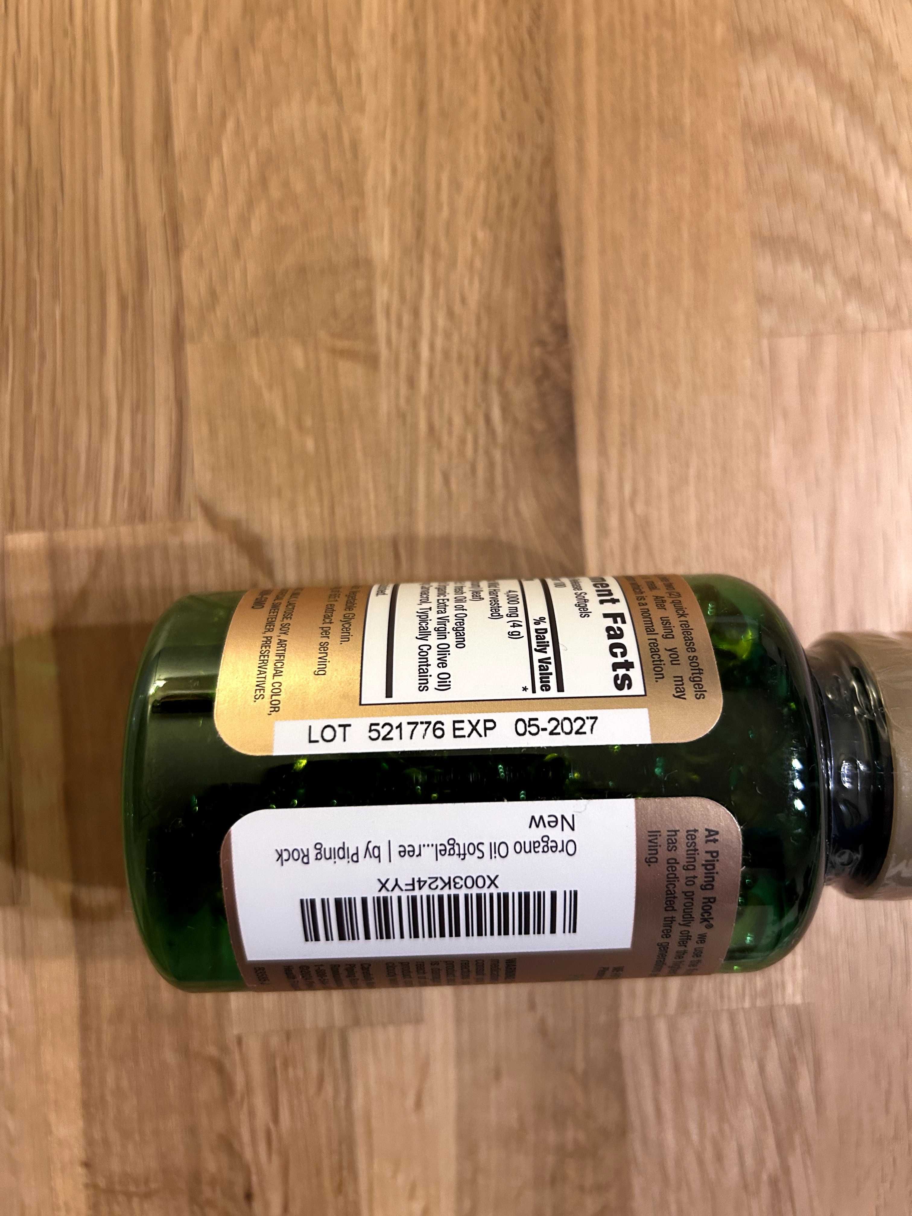 Óleo de Orégãos 4000 mg.