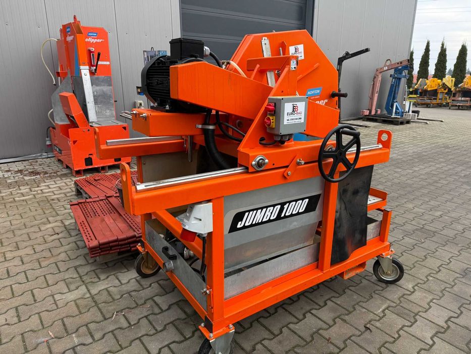 Piła przecinarka NORTON Clipper Jumbo 1000 + Tarcz do Kamienia Silki