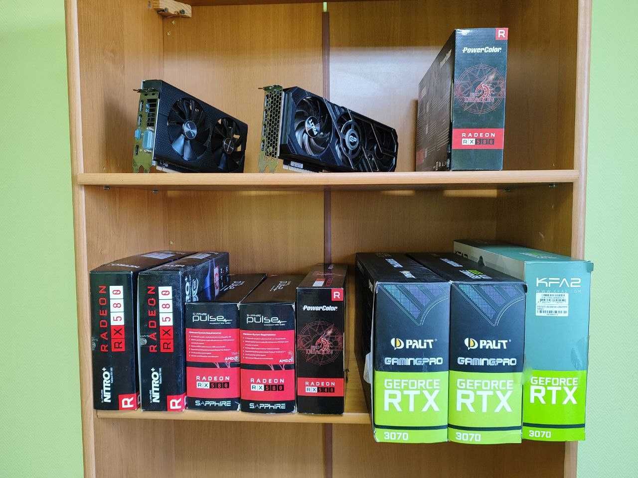 Відеокарта Palit GeForce RTX 3070 8 GB Gaming Pro / Видеокарта