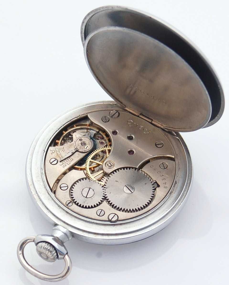 Relógio OMEGA de Bolso em Aço c.1923