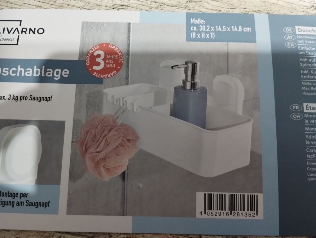 Połka łazienkowa wisząca