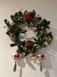 Wianek bożonarodzeniowy LED Juniper Wreath
