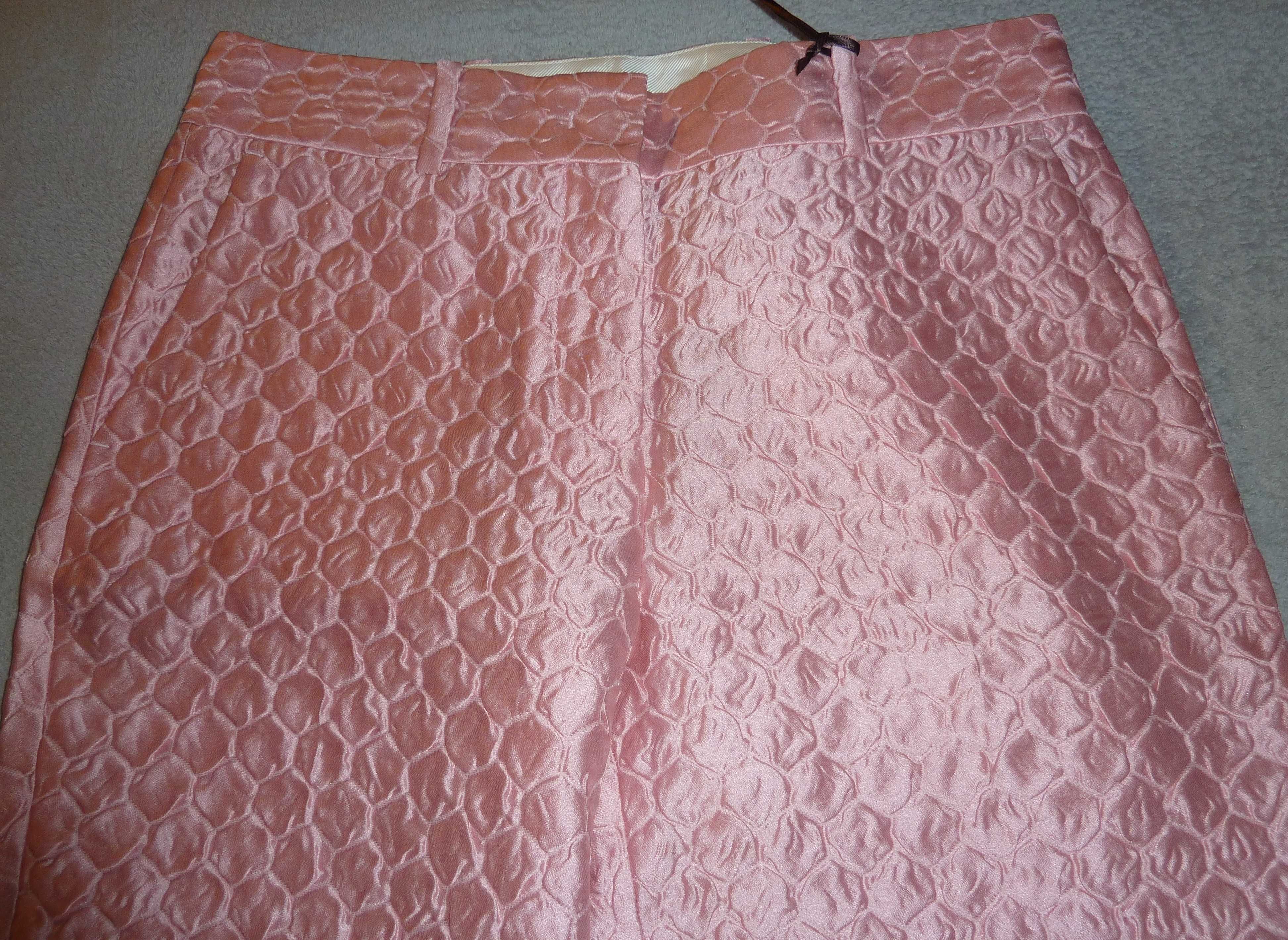 Calças novas mistura com seda Ermanno Scervino 42 IT / M