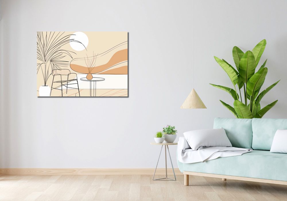 Obraz 100x70cm Poranny Krajobraz