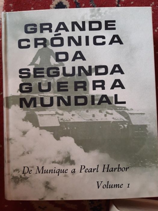 3 Livros de colecção da "Grande Crónica da Segunda Guerra Mundial"