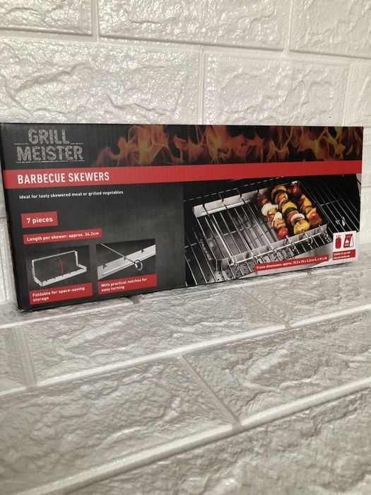 Шампура  для барбекю,  гриля та духовки