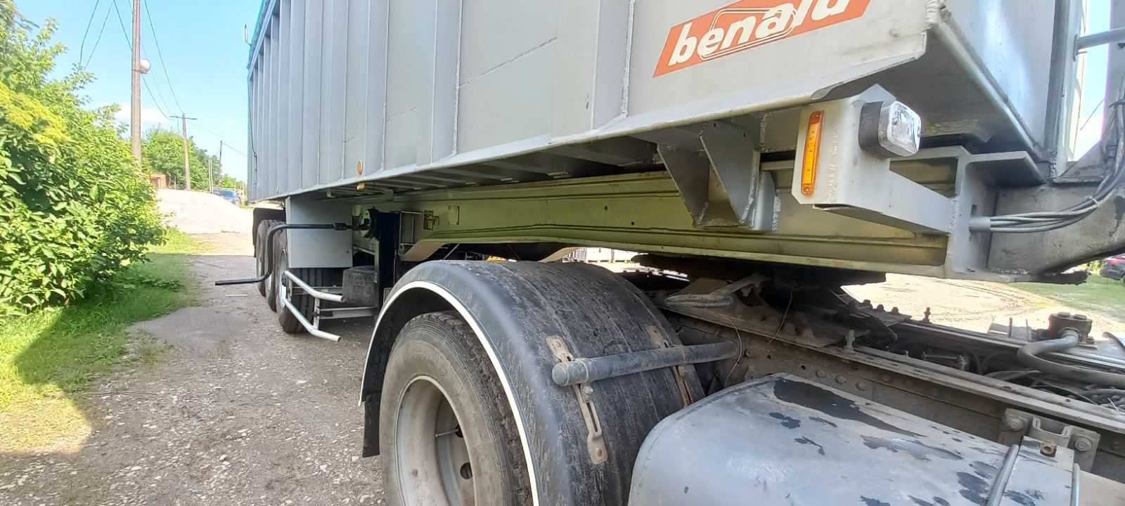Продам напівпричіп самоскид Benalu