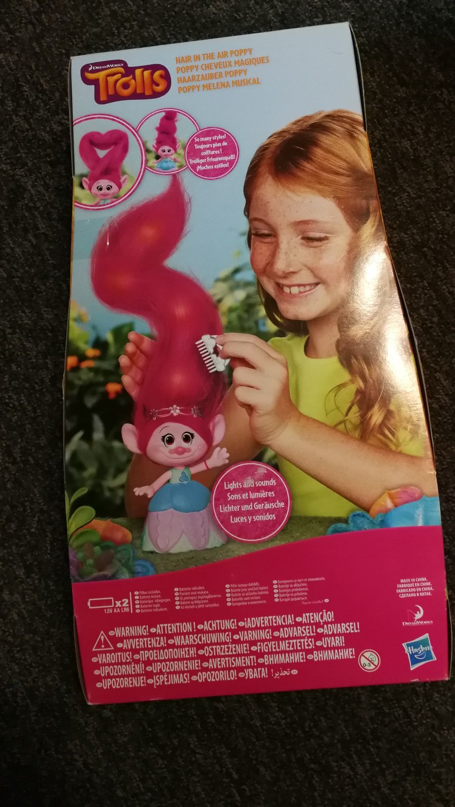 Lalka Trolls Poppy, Hasbro C1305