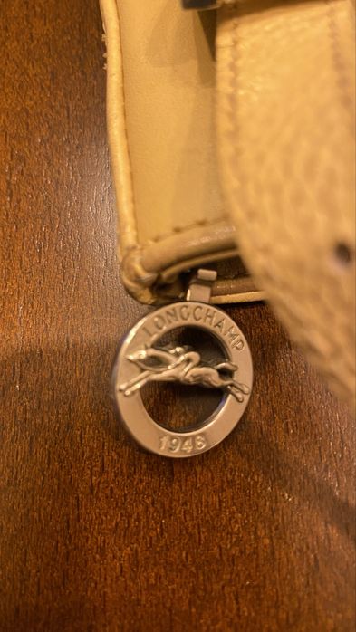 Mala a tiracolo em pele Longchamp