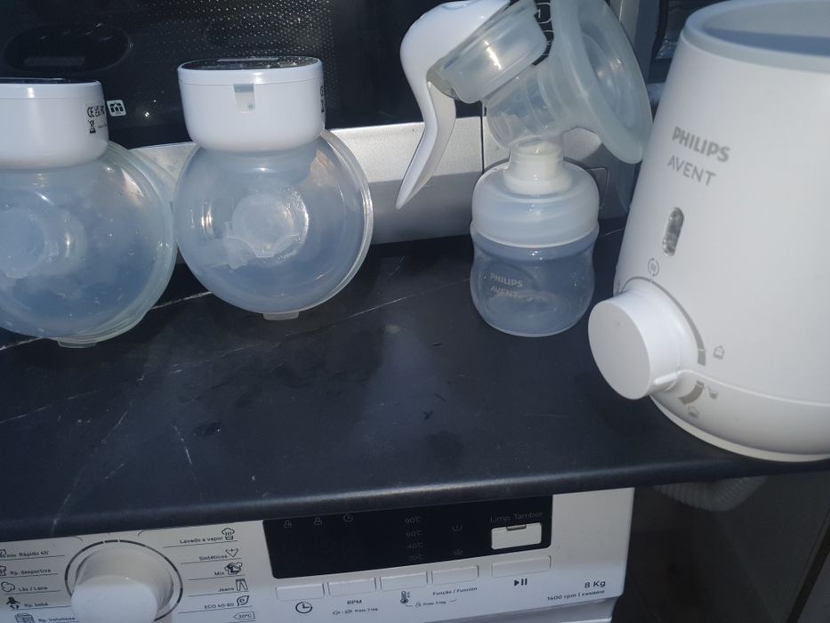 Máquina de aquecer bibron.