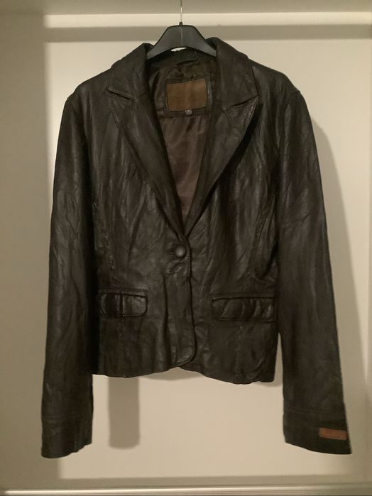Casaco pepe jeans pele genuina