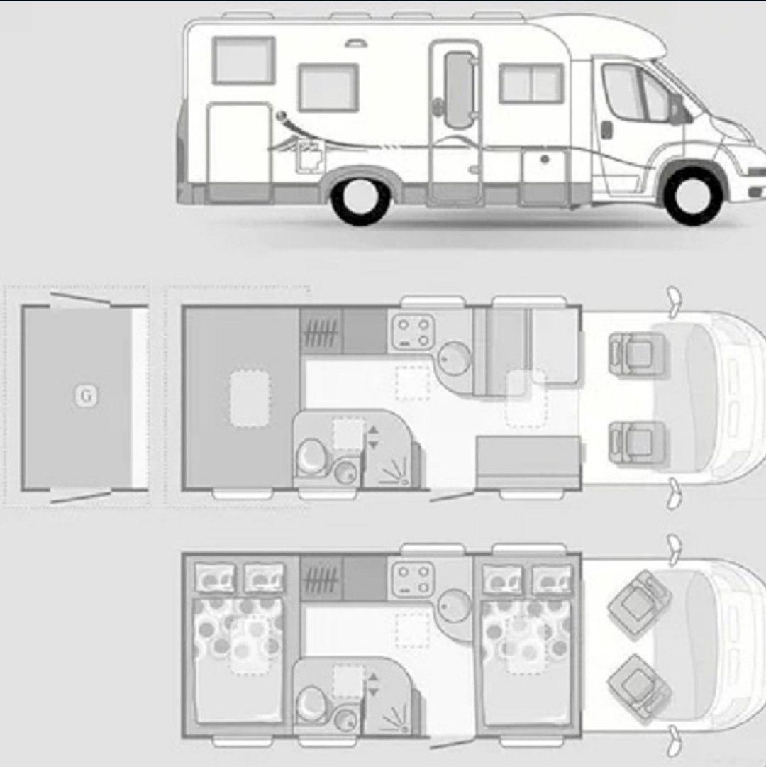 Alugo Autocaravana perfilada