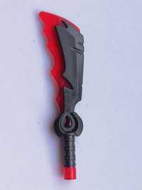 NOWY Lego Ninjago 4924pb01 miecz broń Pearl Dark Gray 71813 Weapon