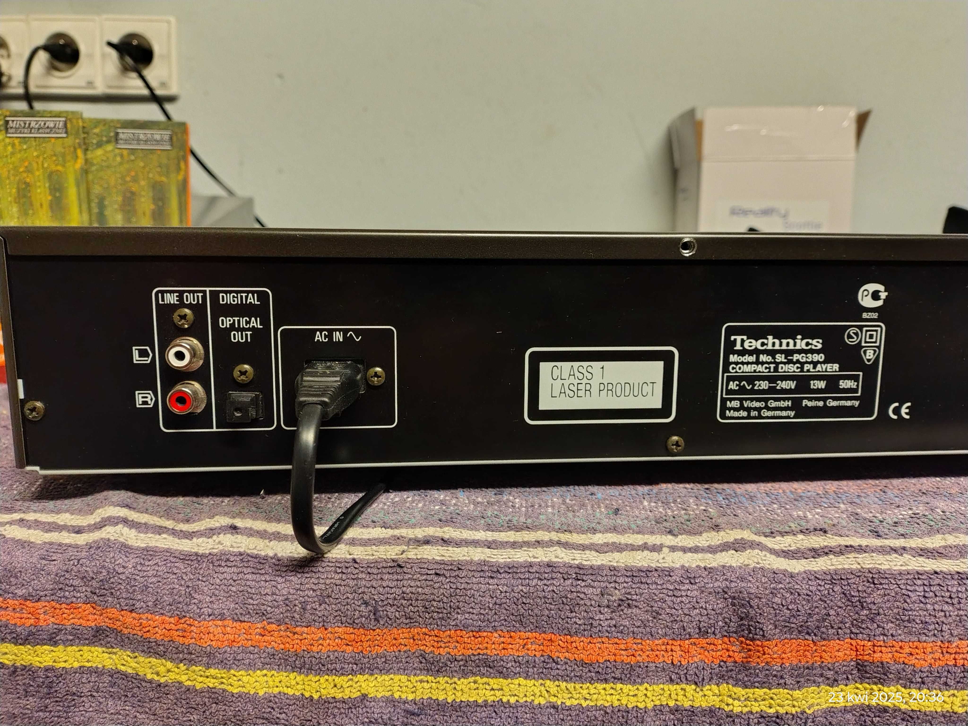 Technics SL-PG390 po fachowym przeglądzie super stan