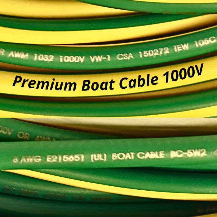 Kabel przewód LGY 30m CU  odpowiednik 10mm2 CU Boat Cable Premium