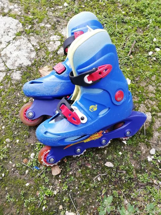 Patins em linha, tamanho 32