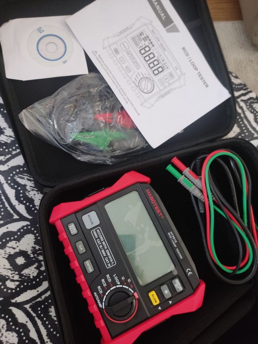 Miernik rezystancji woltomierz habotest ht5910