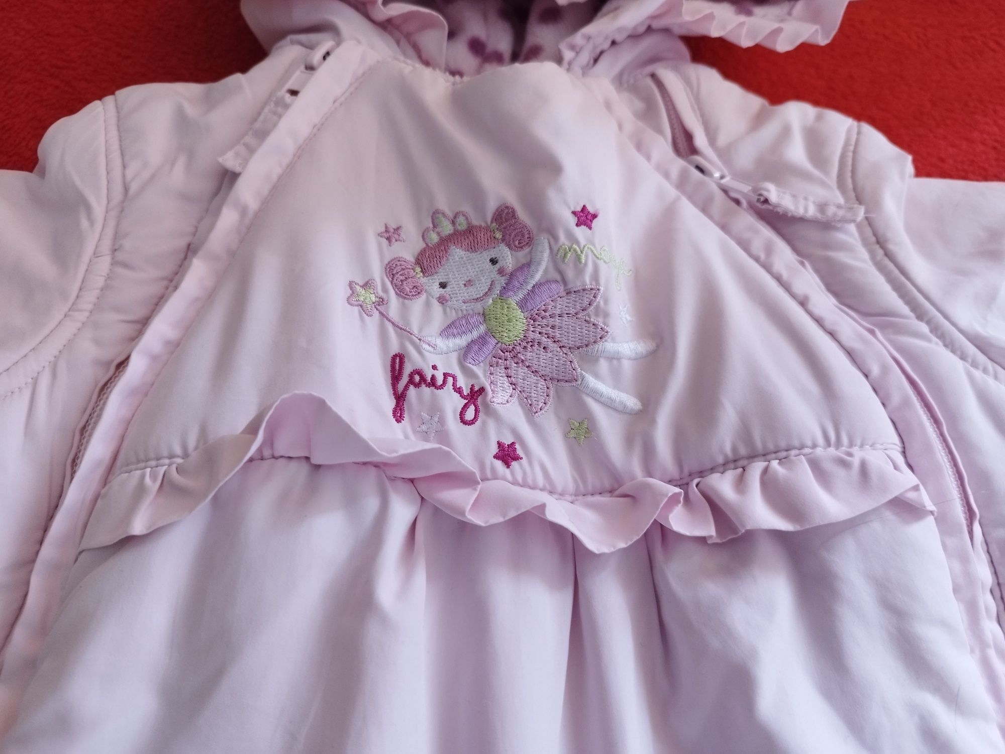 Kombinezon zimowy St Bernard for Dunnes 62 fairy pudrowy róż