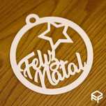 Bolas Feliz Natal 3D