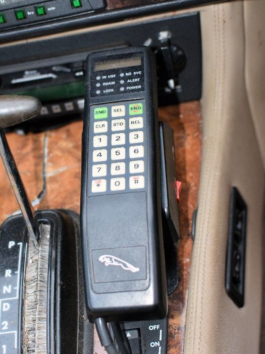 Telefon Panasonic EFM1130 Jaguar XJS 1987r. kompletny oryginał