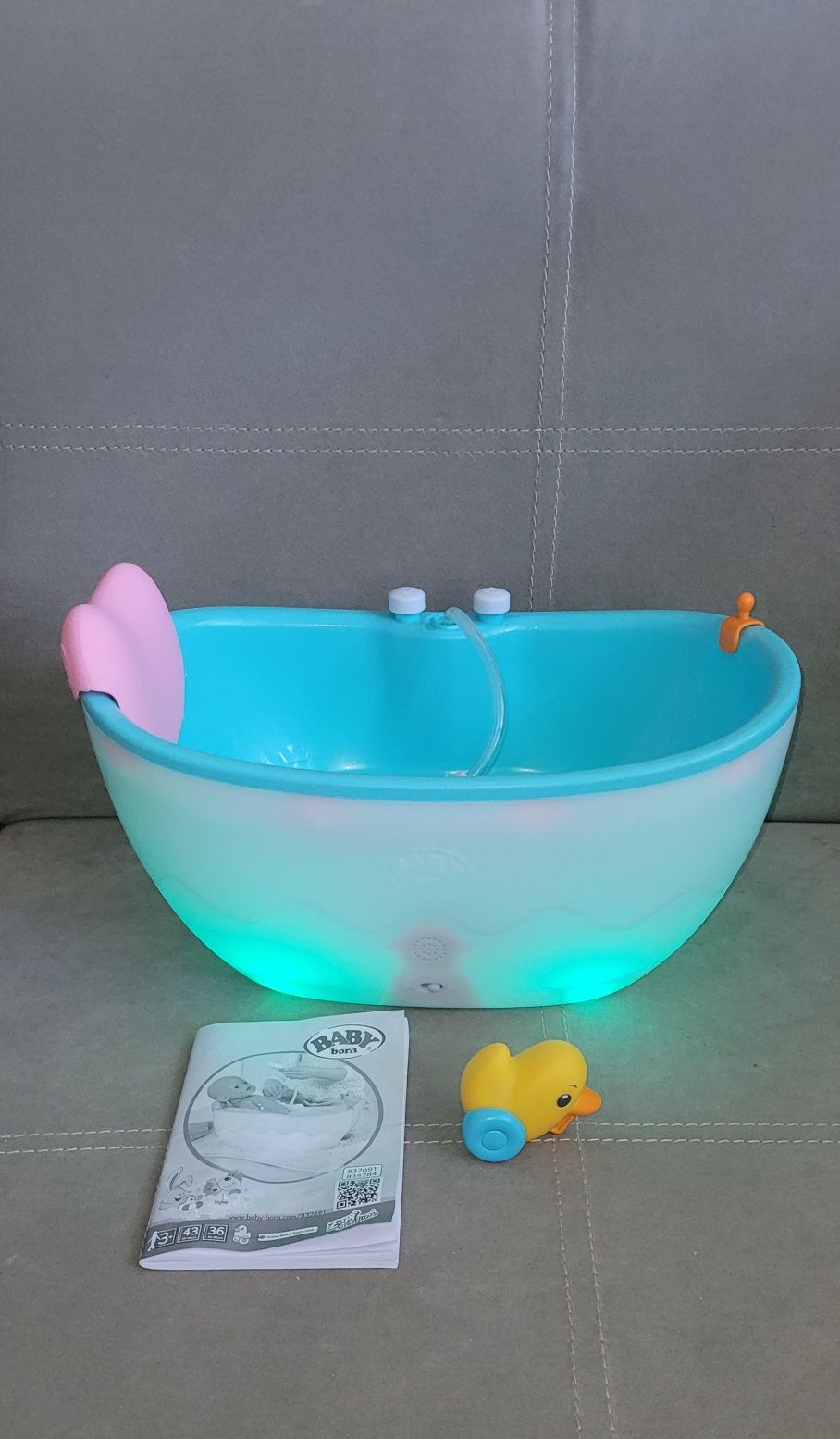 Zapf Creation Baby Born – Interaktywna Wanna do Kąpieli dla Lalek