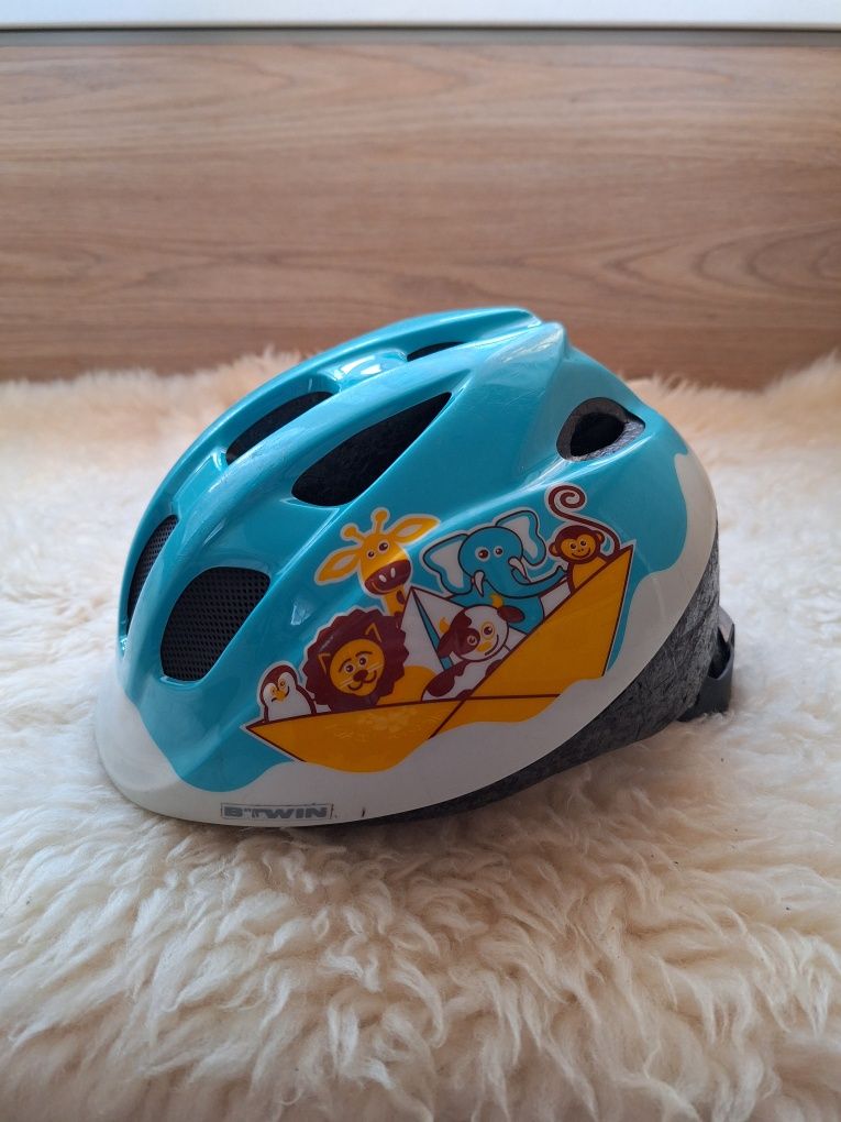 Kask rowerowy dla dzieci Btwin, rozmiar XS/46-53 cm