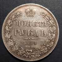 Рубль 1844 монета рубль серебро серебряная оригинал