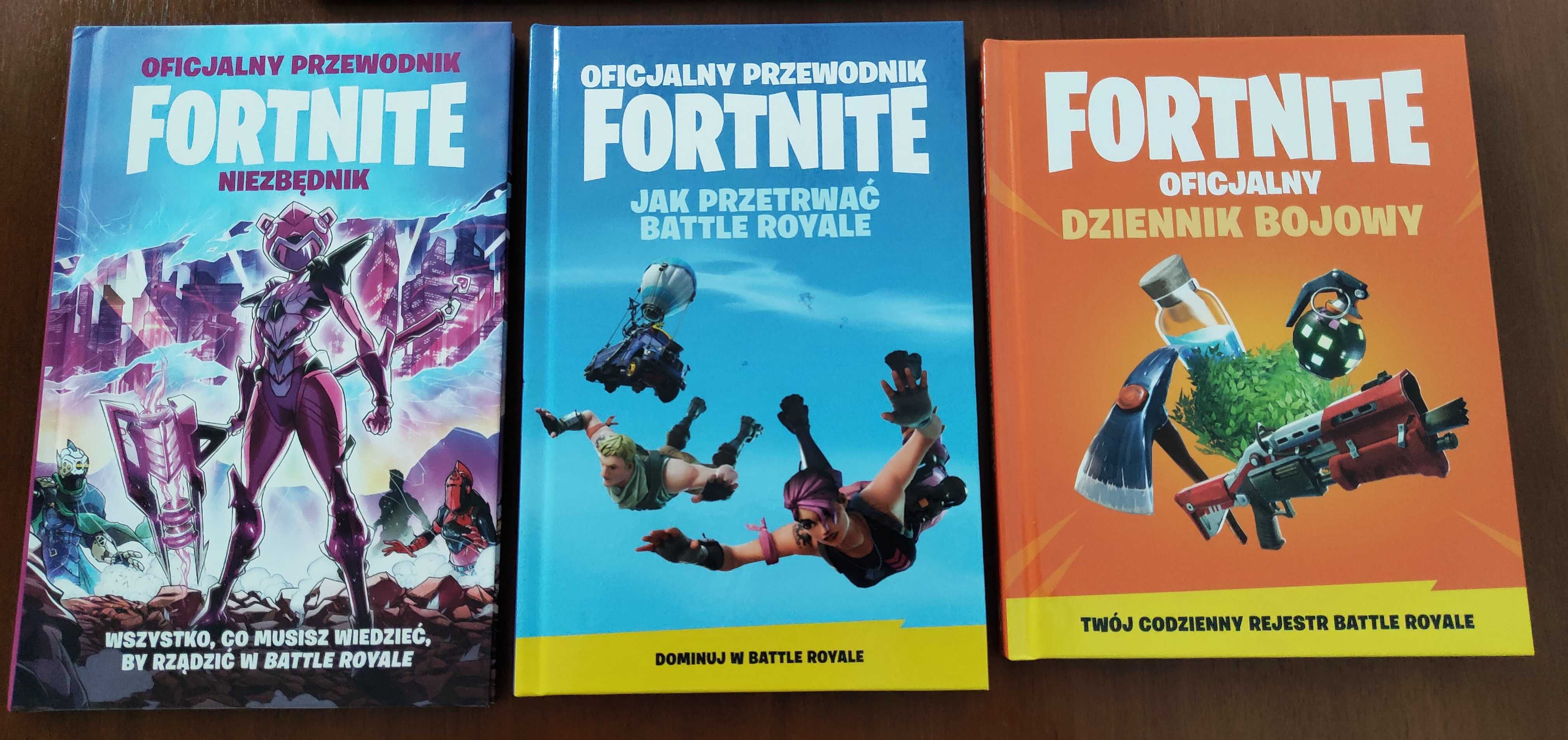 Zestaw gracza Fortnite -2 książki, dziennik oraz kalendarz z grafikami