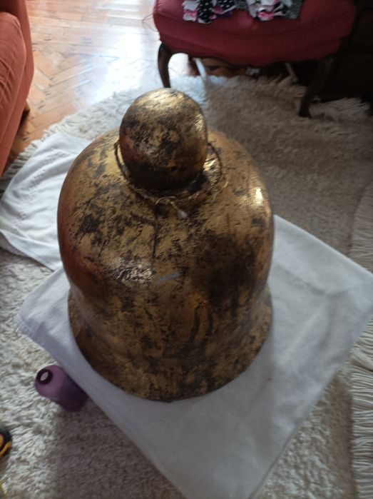 Grandes sinos para decoraçãoo maior tem de altura 47cm e diâmetro 40