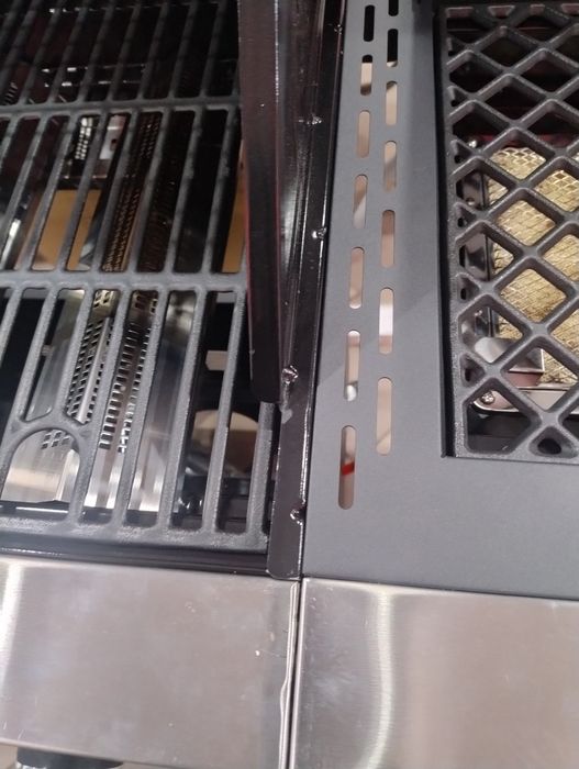 GRILL Gazowy El FUEGO KINGSTON 4+1 żeliwo szyba Led ŻELIWNY RUSZT !