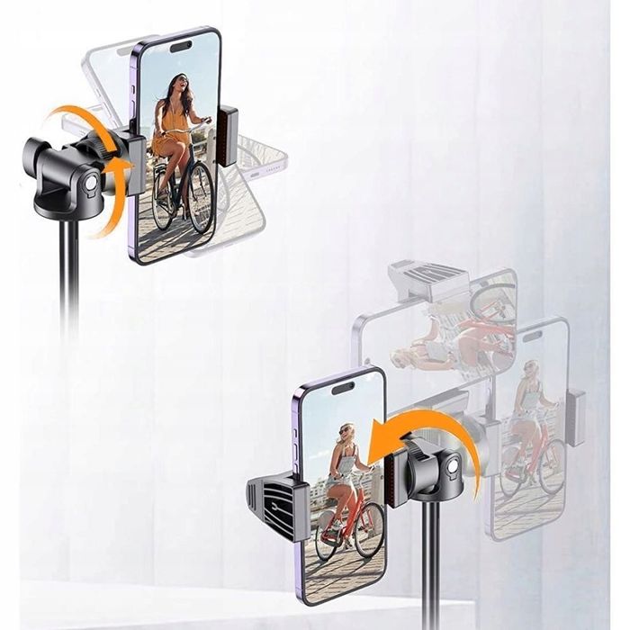 Kijek do selfie stick, bluetooth, rozkładane statyw+pilot