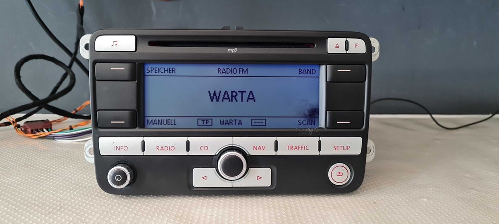 VW Golf Sharan Radio Cd Mp3 RNs300 z kodem