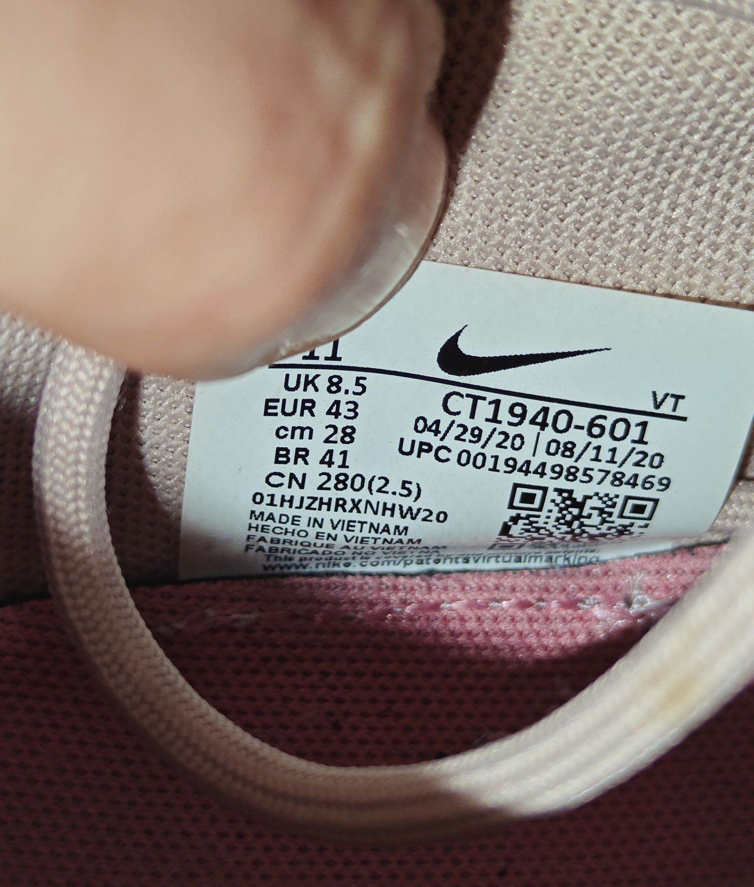 Świetne Sneakersy Nike Air Max ZM950 rozmiar 43 stan bardzo dobry!