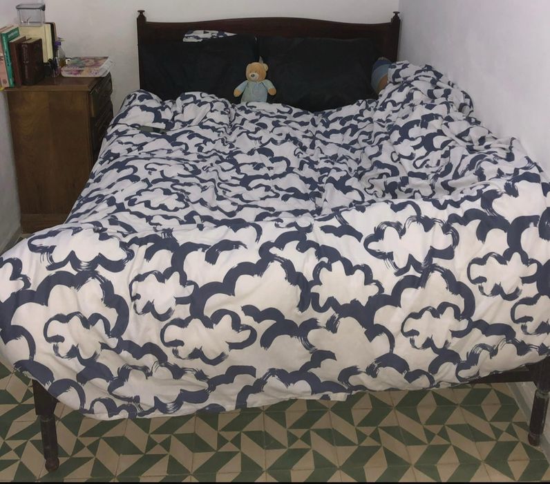 Cama com colchão