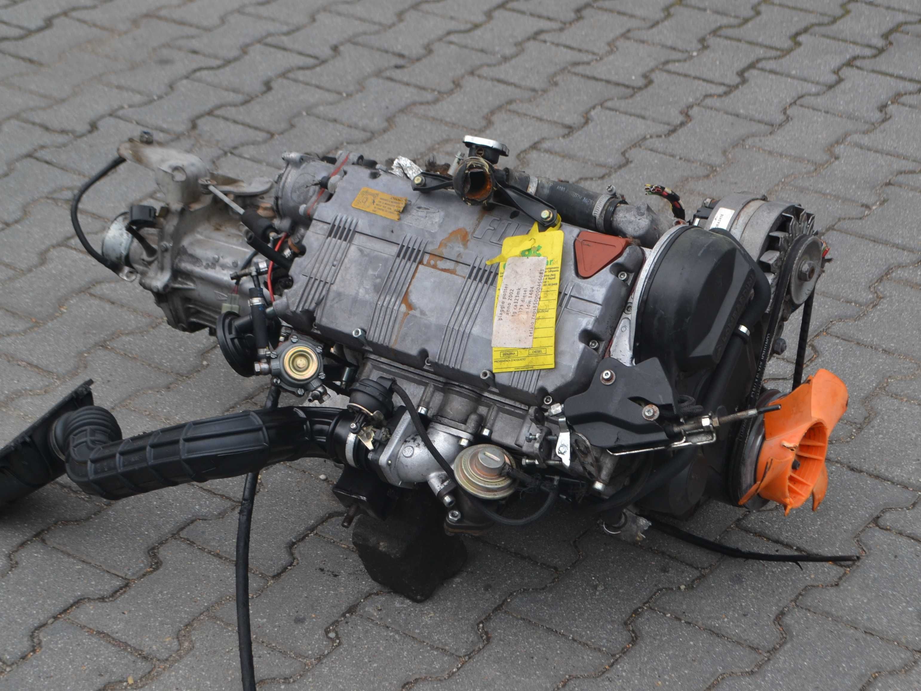 Silnik , Skrzynia Biegów LOMBARDINI Piaggio Porter 1.4D  LDW 1404/P