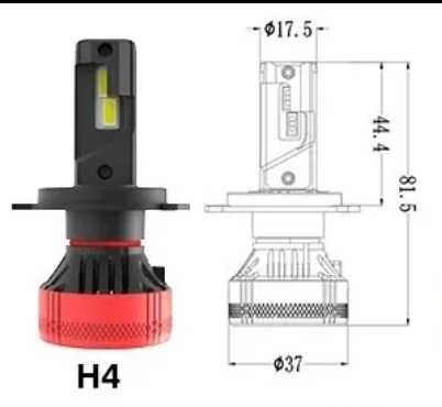 Лед лампи F5 Led H7 H4 H1