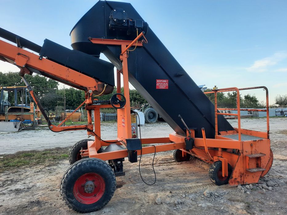 Ładowarka taśmowa samopobiejąca taśmociąg cat przesiewacz sortownik