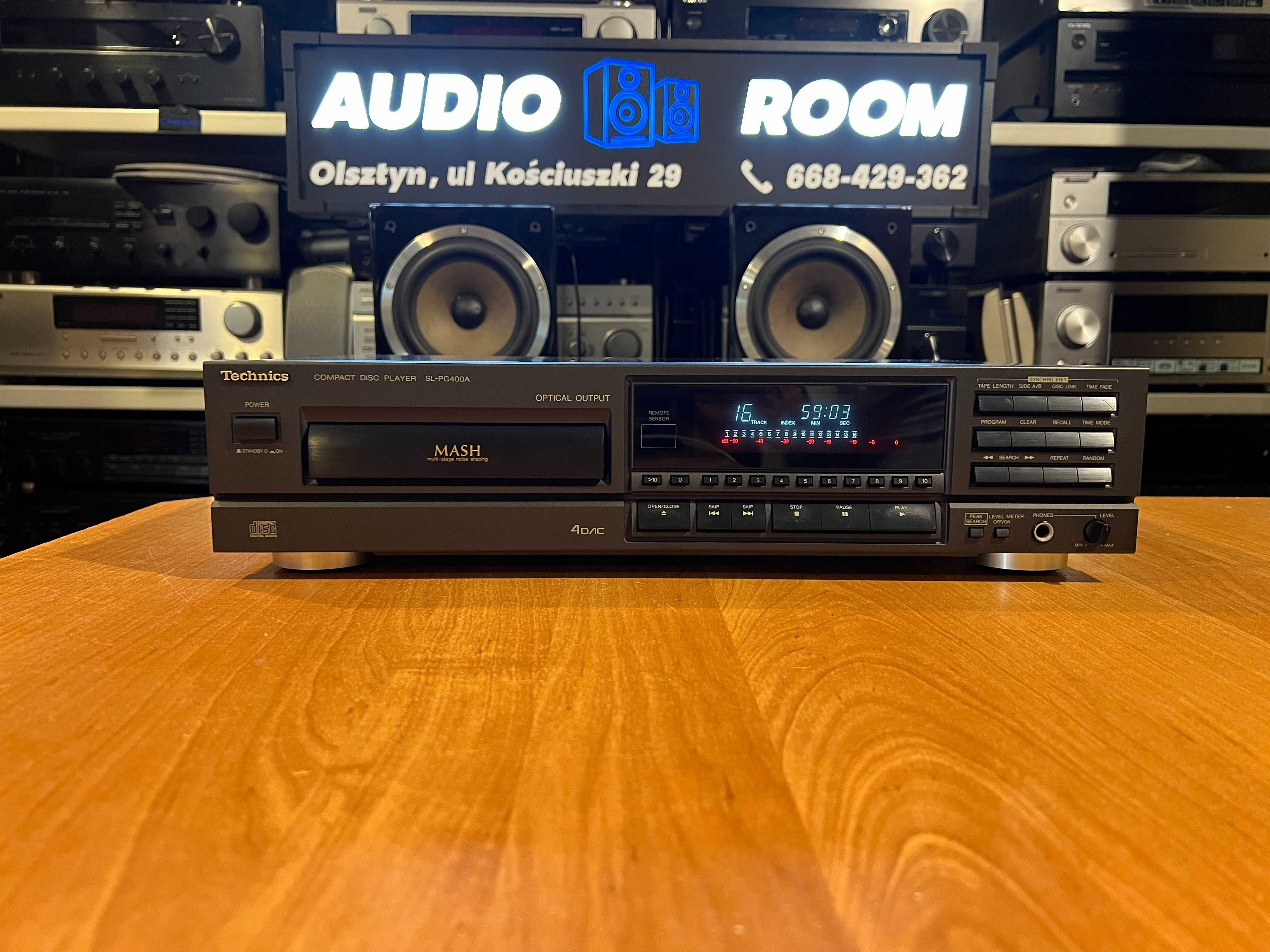 Odtwarzacz płyt CD Technics SL-PG400A Audio Room