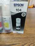 Tinta para impressora Epson. Tinta 104
