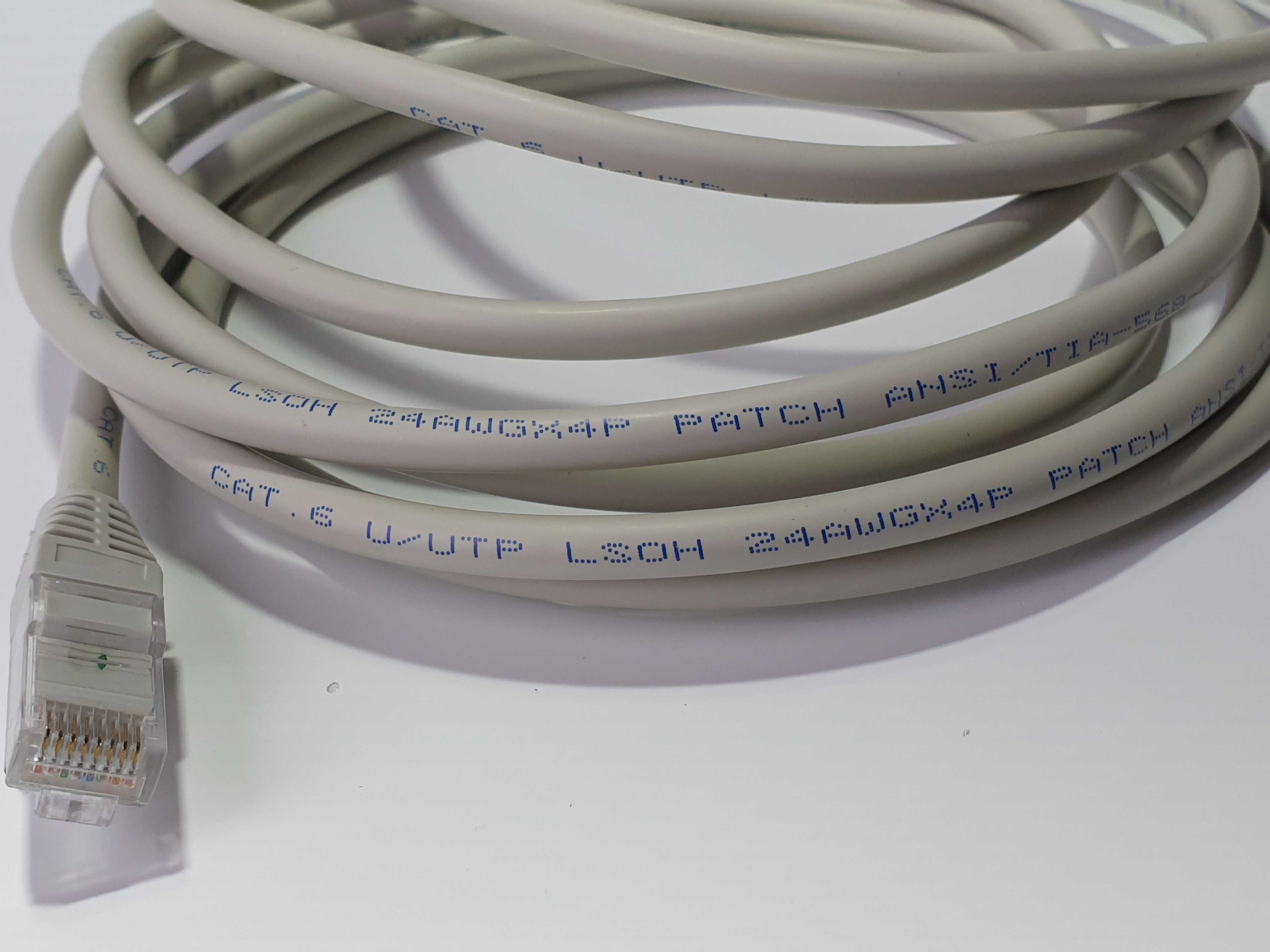 патч корд  Cat6  Gigabit/s  3 метри RJ45