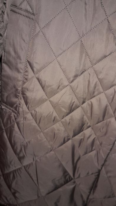 Куртка осіння жіноча 50-52р. Світло-коричнева 2хл пальто стьогане